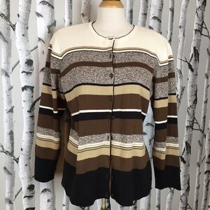 2/15 Emma & James Striped Cardigan